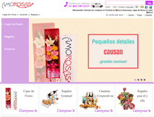 Tablet Screenshot of floreriaenmexico.com